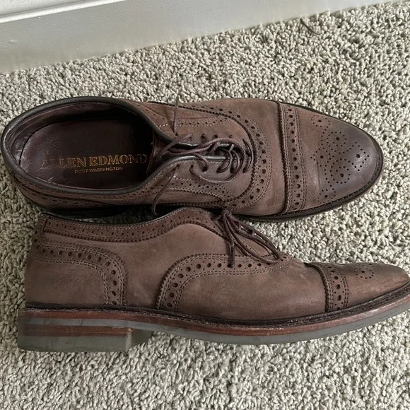 barley worn allen edmonds! Allen Edmonds Review: Testing the Randolph, Oliver, & Carson main image 4